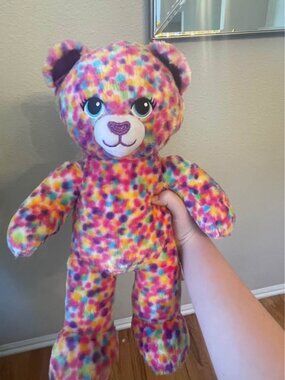 Build-A-Bear Colorful Confetti Plush Bear